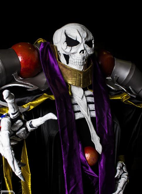 《overlord》cos,骨王煮汤好方便呀!只要买点枸杞和红枣!