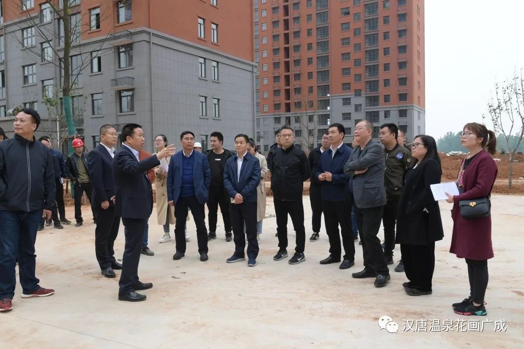 市领导翟会杰,李应席莅临温泉镇调研棚户区改造工作