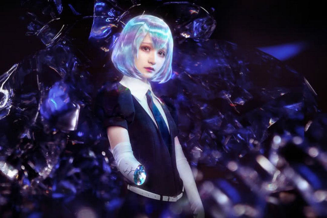 宝石之国钻石和波尔茨cos: 我能怎么做呢?只能爱着同时恨着吧