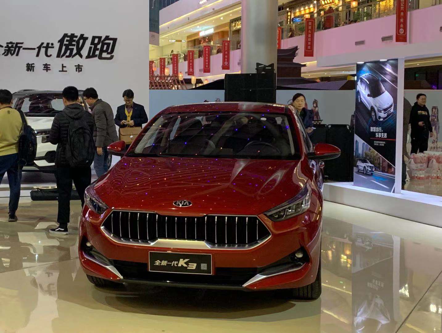 东风悦达起亚全新一代傲跑,k3北京上市