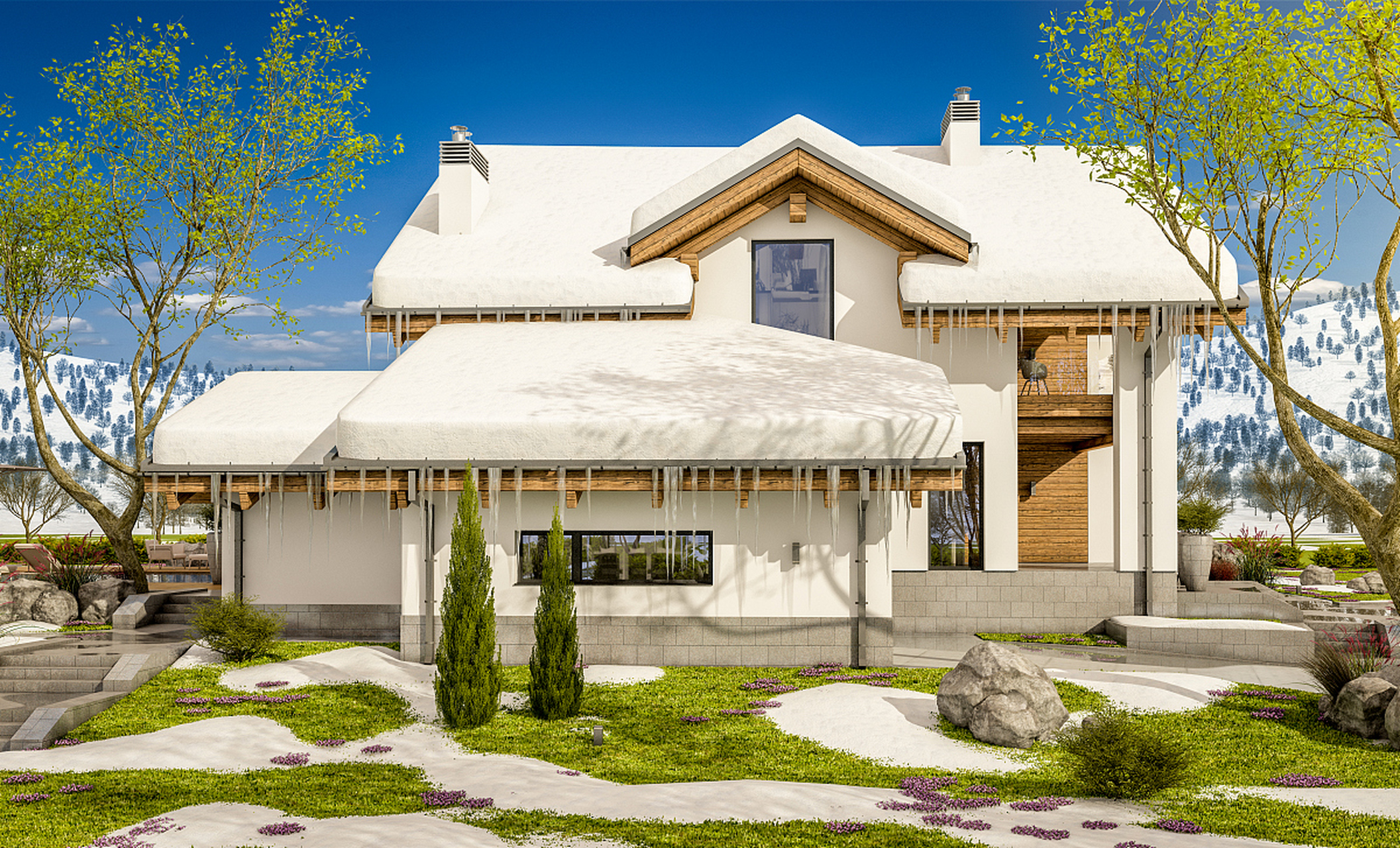 280-320平米#农村别墅自建房设计# #农村自建房乡村别墅# #别墅设计