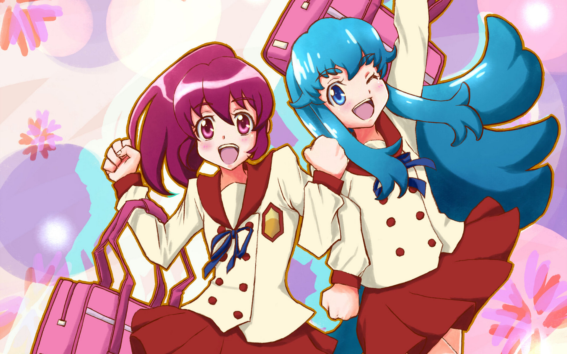 光之美少女动漫壁纸