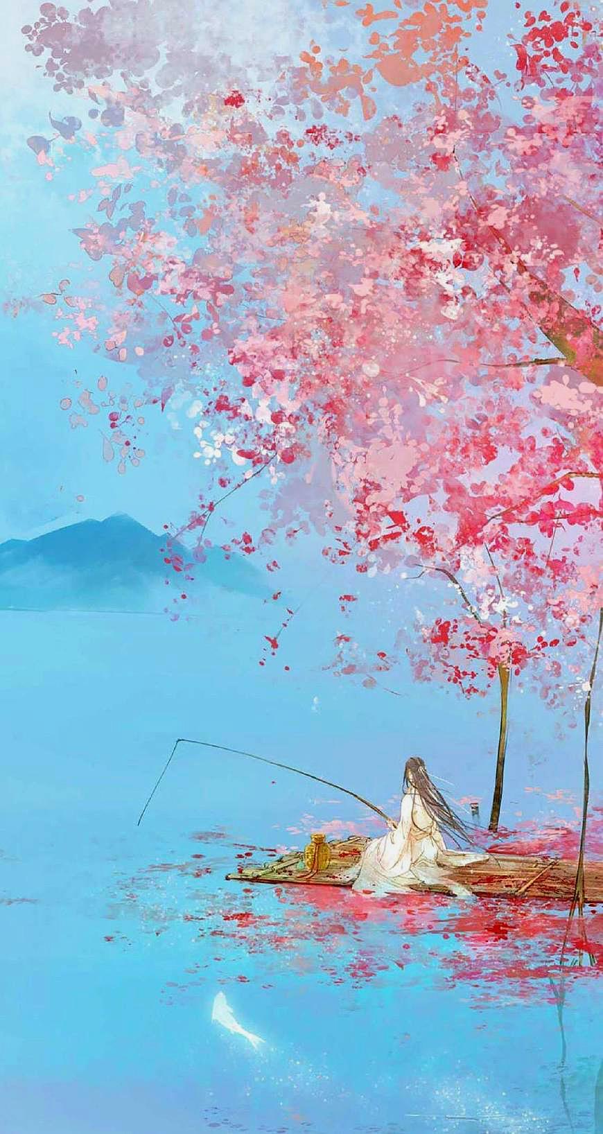 唯美古风壁纸 | 胜日寻芳泗水滨,无边光景一时新