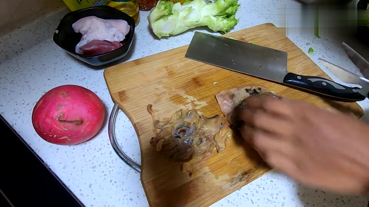 小时候大补的一道汤,墨鱼瘦肉汤
