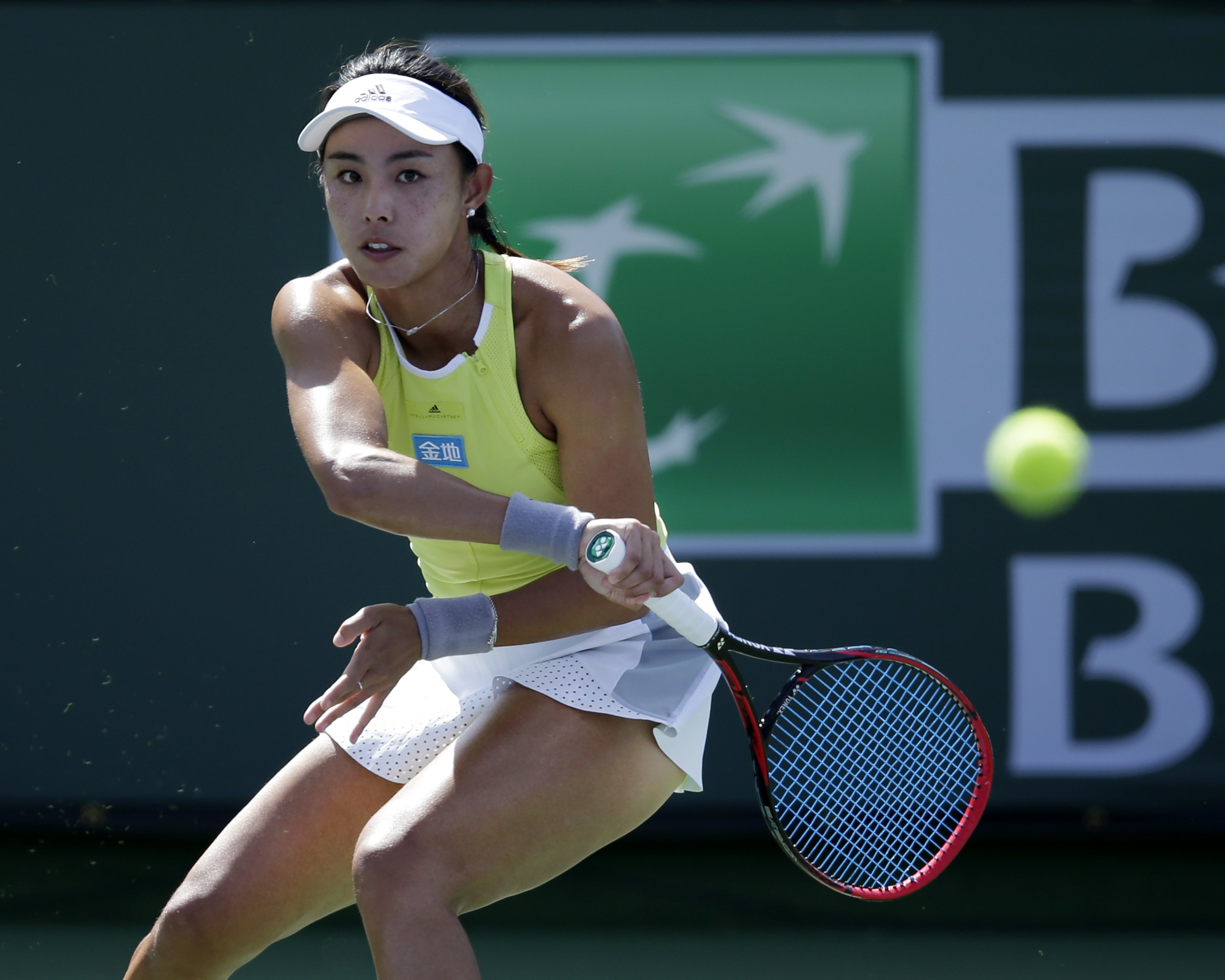 网球——巴黎银行公开赛:王蔷胜梅尔滕斯[7]