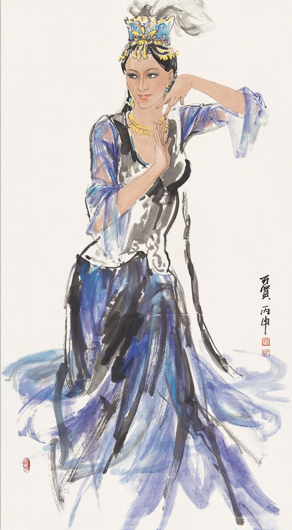《艺展中国》李可贤国画作品展—美,像花儿一样