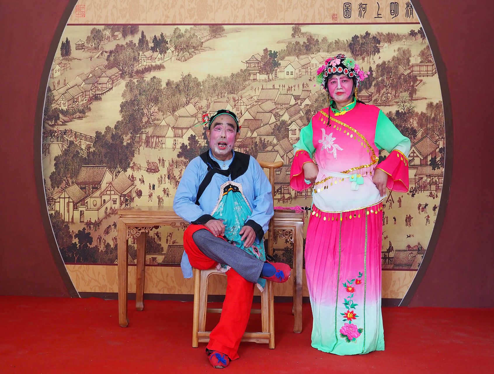 岑溪牛娘戏是梧州,广西非遗名录,源于"舞春牛"农事娱神活动,流传于