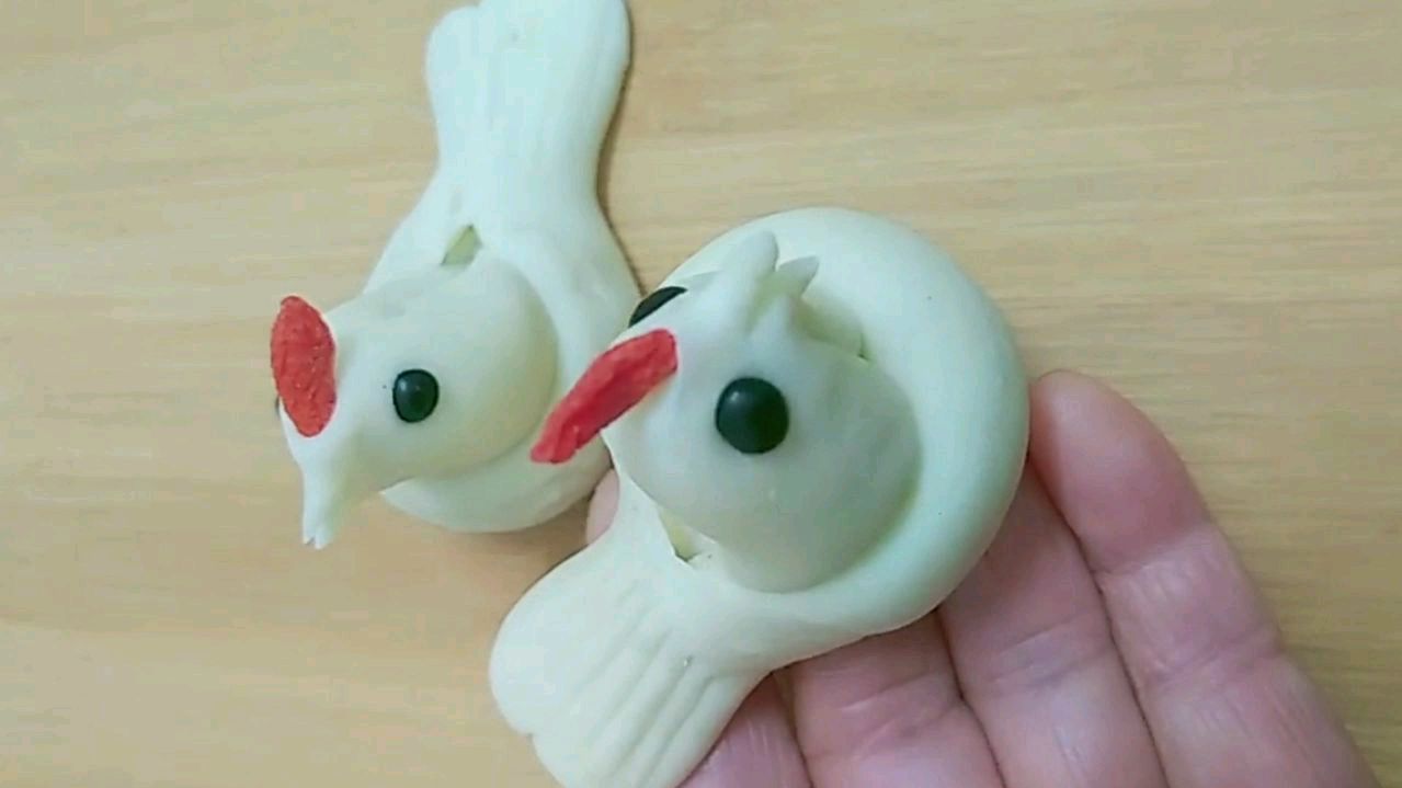 3种小鸟面食花馍,做法简单,好看