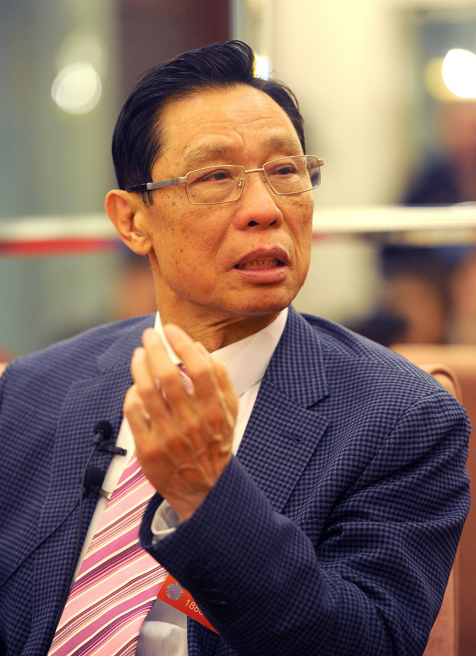 5月15日,共和国勋章获得者,中国工程院院士钟南山在会议中介绍,目前在