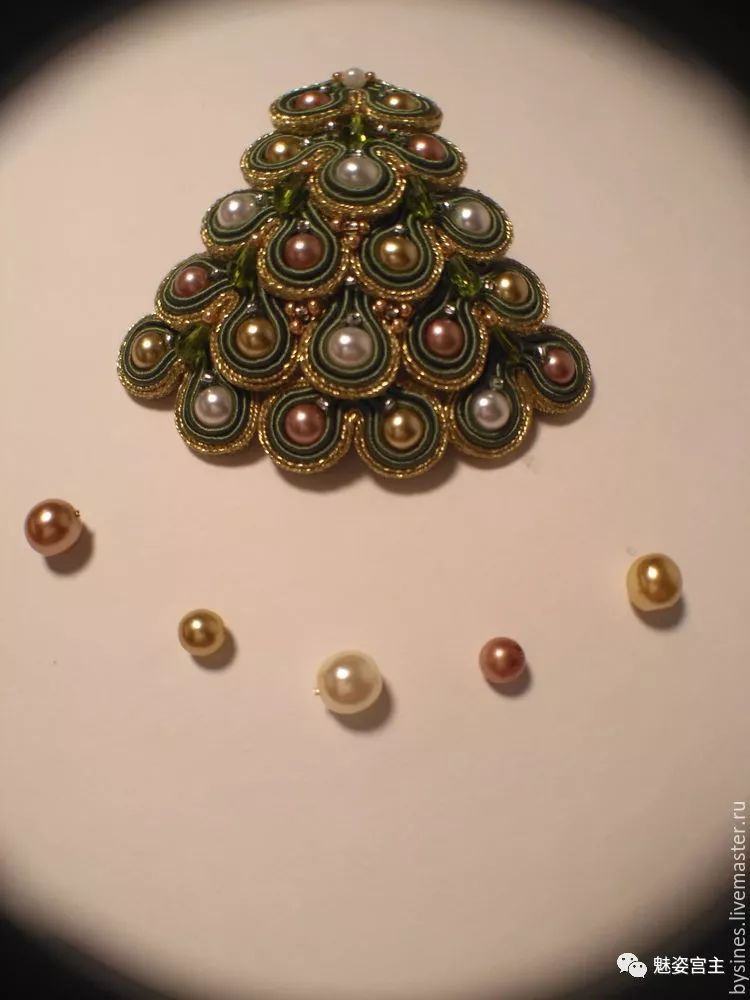 教你怎么用珠子制作一棵圣诞树?diy手工串珠图文教程