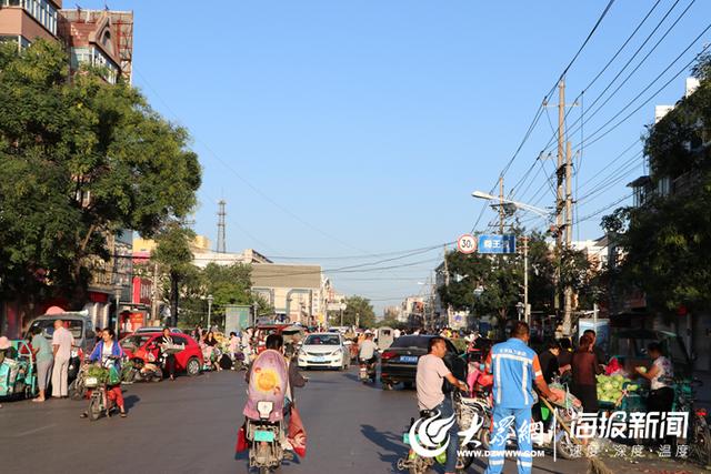 设160余个摊位 菏泽东方红大街便民早市8月30日正式启用