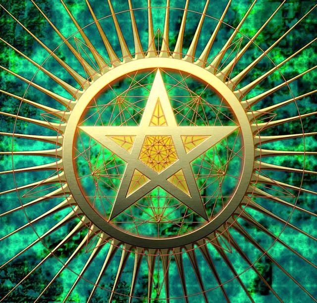 图片疗愈:神圣几何,生命之花,梅尔卡巴(48图)