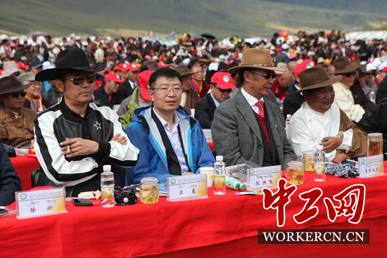 西藏丁青热巴文化旅游艺术节暨首届冰川音乐节开幕