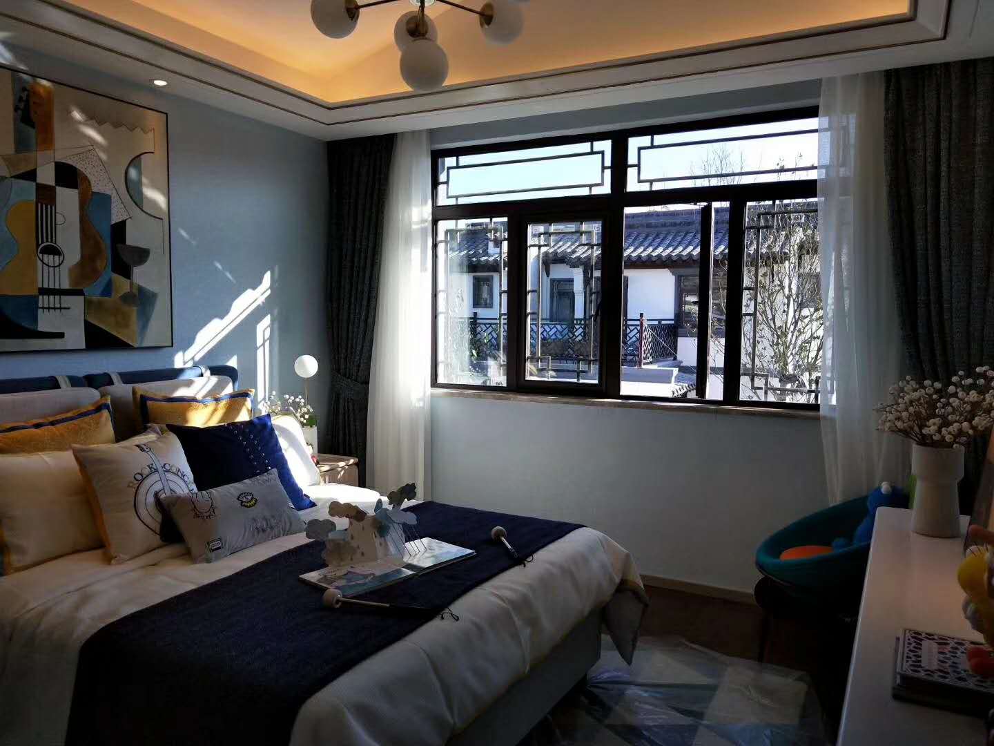 中式庭院的设计风格,传承中国传统建筑,家居设计的气质神韵!