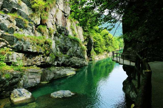 石台牯牛降景区,对于未知的风景,还是好奇.