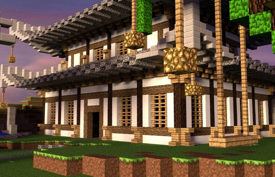 minecraft:浓郁的中国风建筑,老玩家最多会1个,萌新直接放弃!