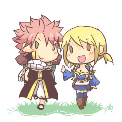 《妖精的尾巴》纳兹x露西,夏露cp大旗抗起来