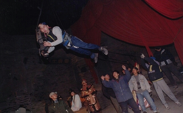 曹荣版《西游记后传》珍贵幕后剧照!网友:鬼畜界的鼻祖!