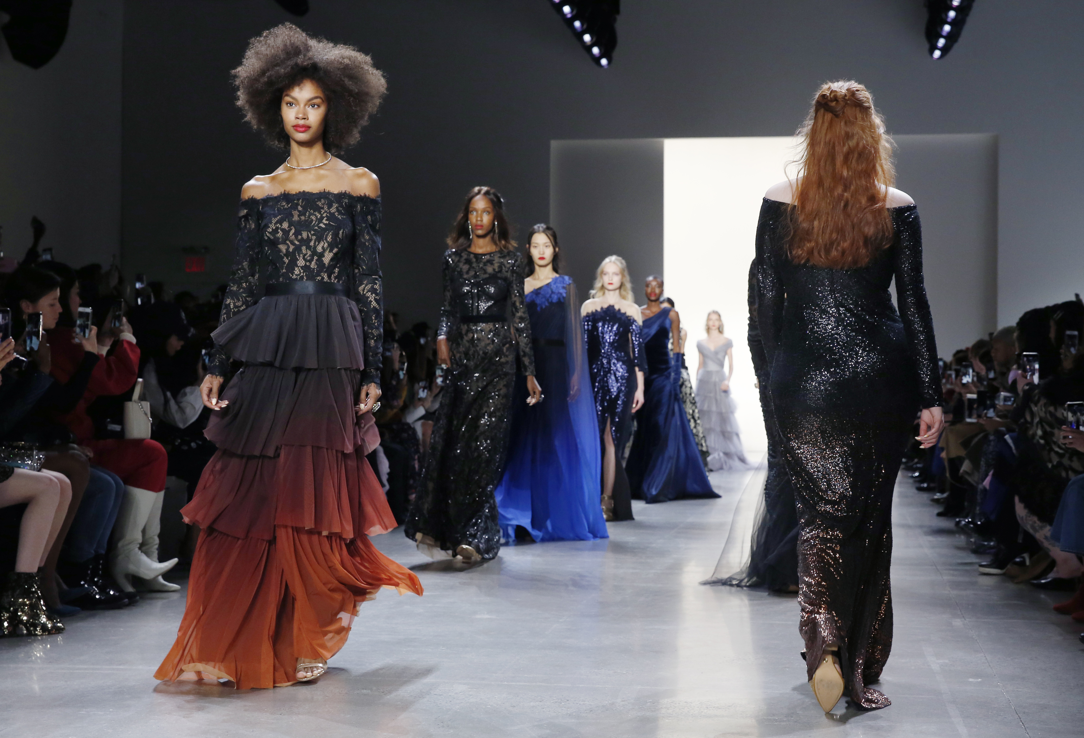 纽约时装周——tadashi shoji品牌时装秀(2)