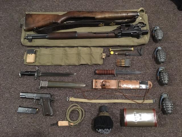 1944年6月6日美军第101空降师随身装备