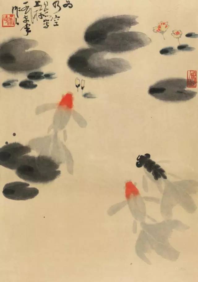 吴作人花鸟画作品赏析