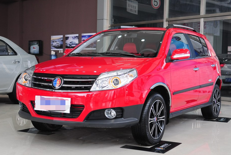 金鹰2010款 cross 1.5l,外观非常炫酷,车身采用的设计也很出色