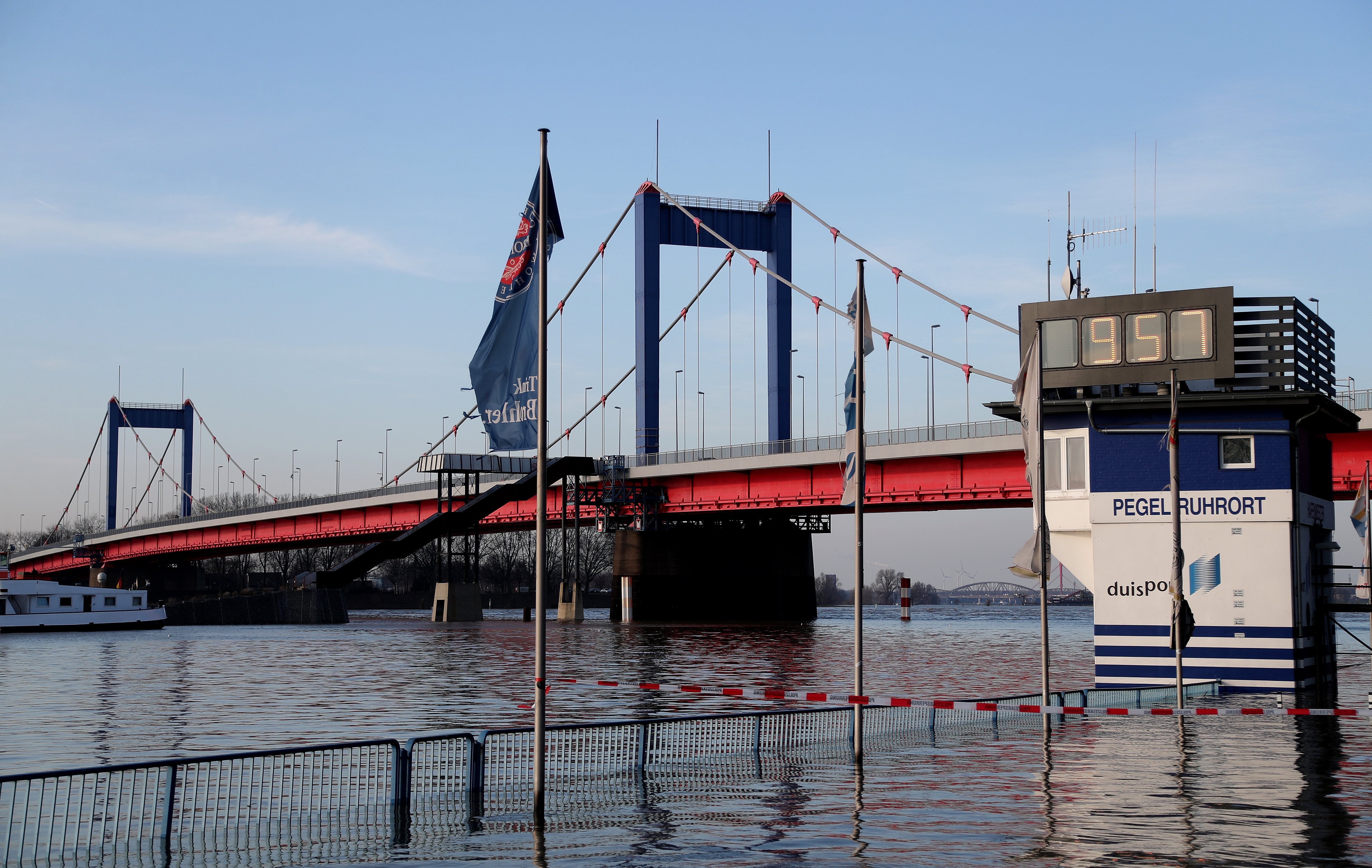 [3](外代二线)德国莱茵河水位上涨