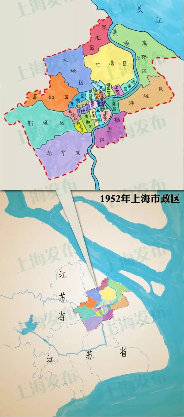 浦东行政区划变化史:百年来,浦东换了几个名字?