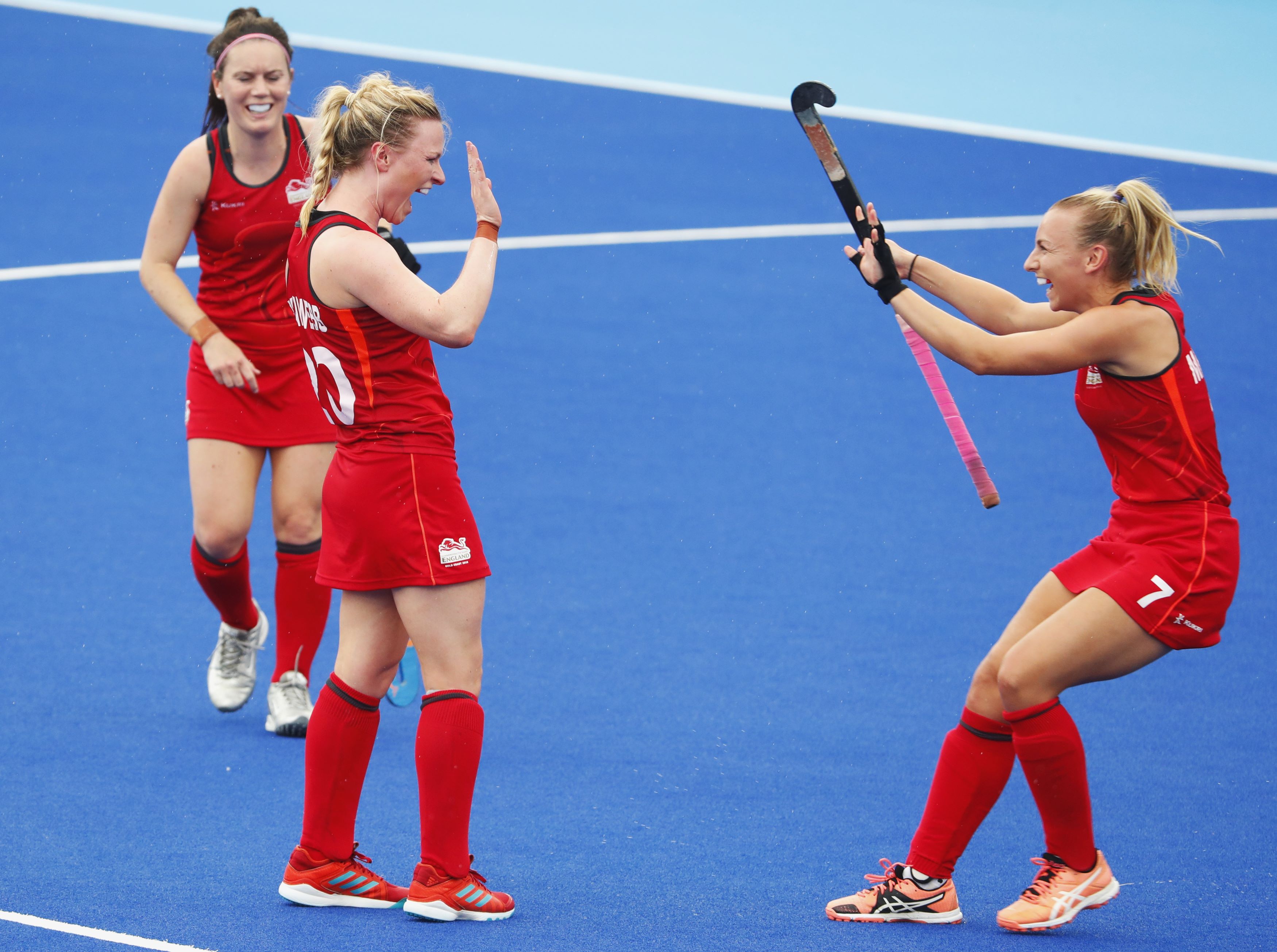 英联邦运动会——英格兰队获得女子曲棍球铜牌(1)