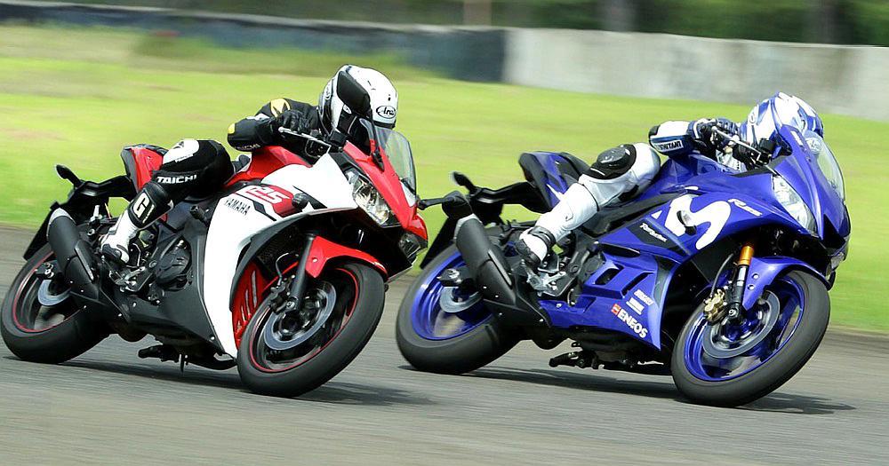 小迭代大变化,雅马哈yzf-r25入门级摩托车,颜值不变性能更均衡