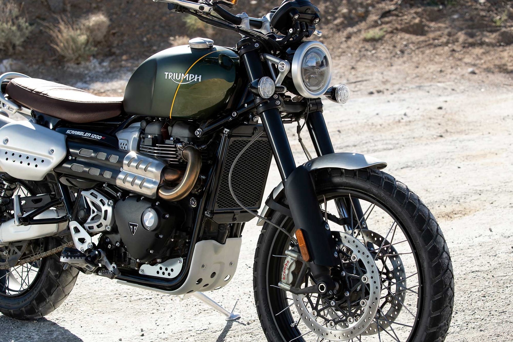 凯旋2019 triumph scrambler 1200发布,贝克汉姆最爱的穿越利器