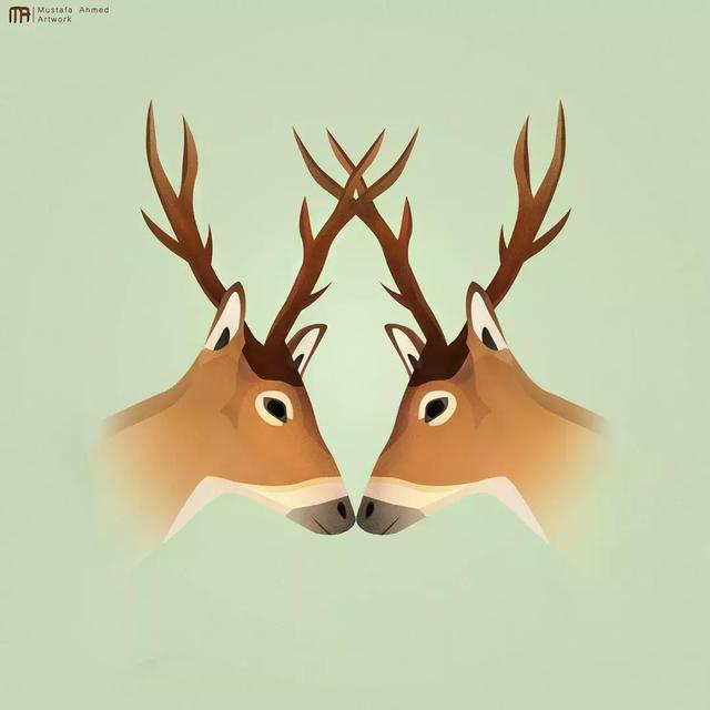 英文字母设计欣赏!拟物风格