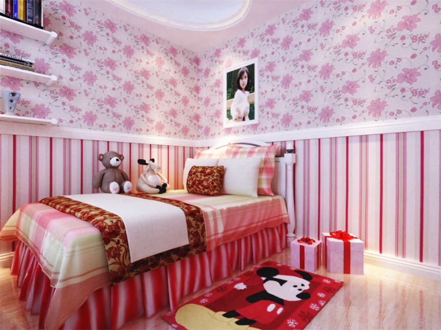 95平米二居室的田园风格案例,全包只花7万!-紫竹华庭装修