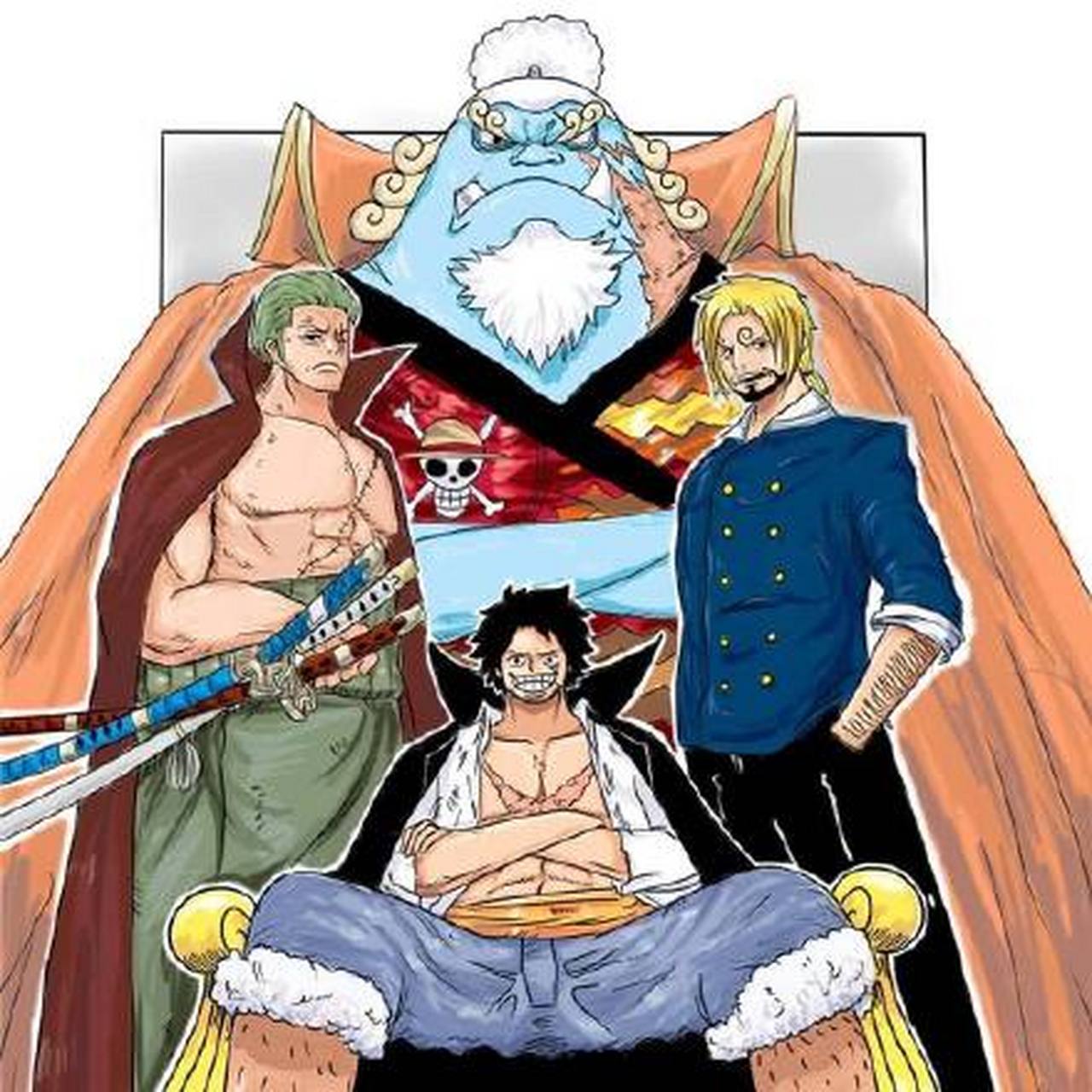 草帽海贼团的三大主力要升级成四大主力啦!