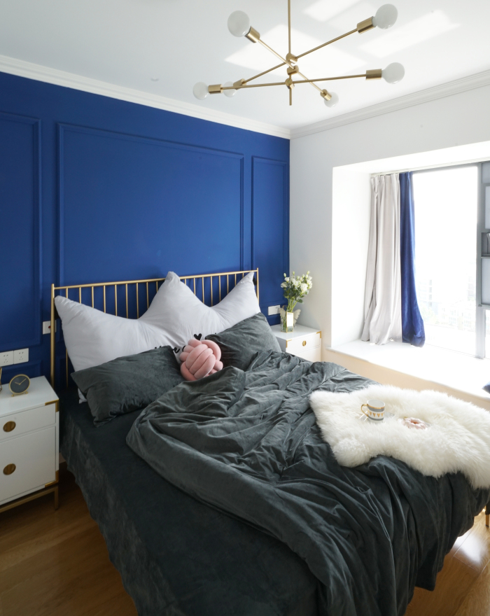 现代风格二居室装修案例,77平米的房子装修多少钱?-佰昌公馆装修