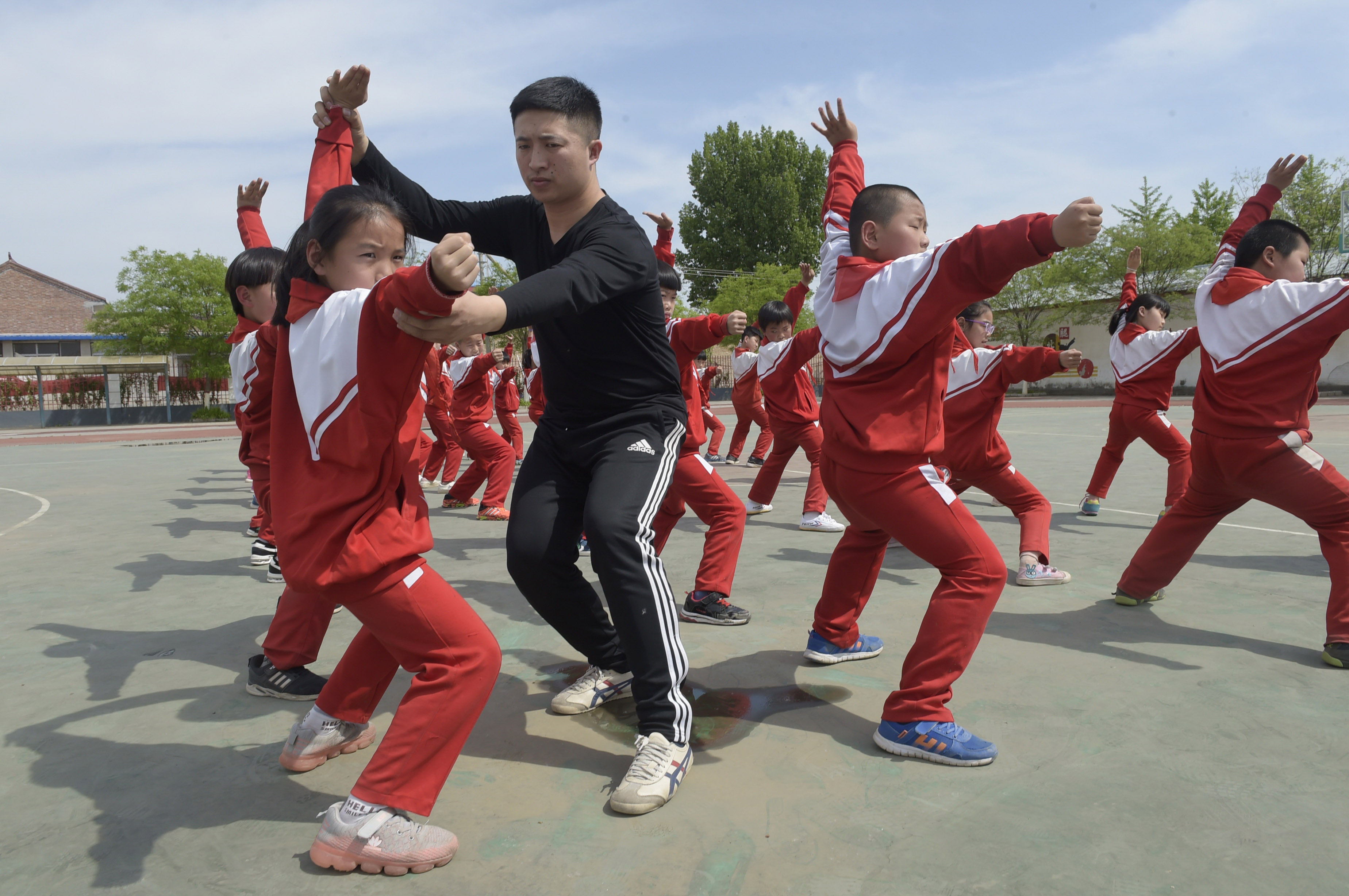 全民健身——武术传承进校园(3)