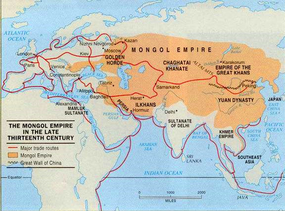 蒙国帝国扩张对世界文明的八大影响