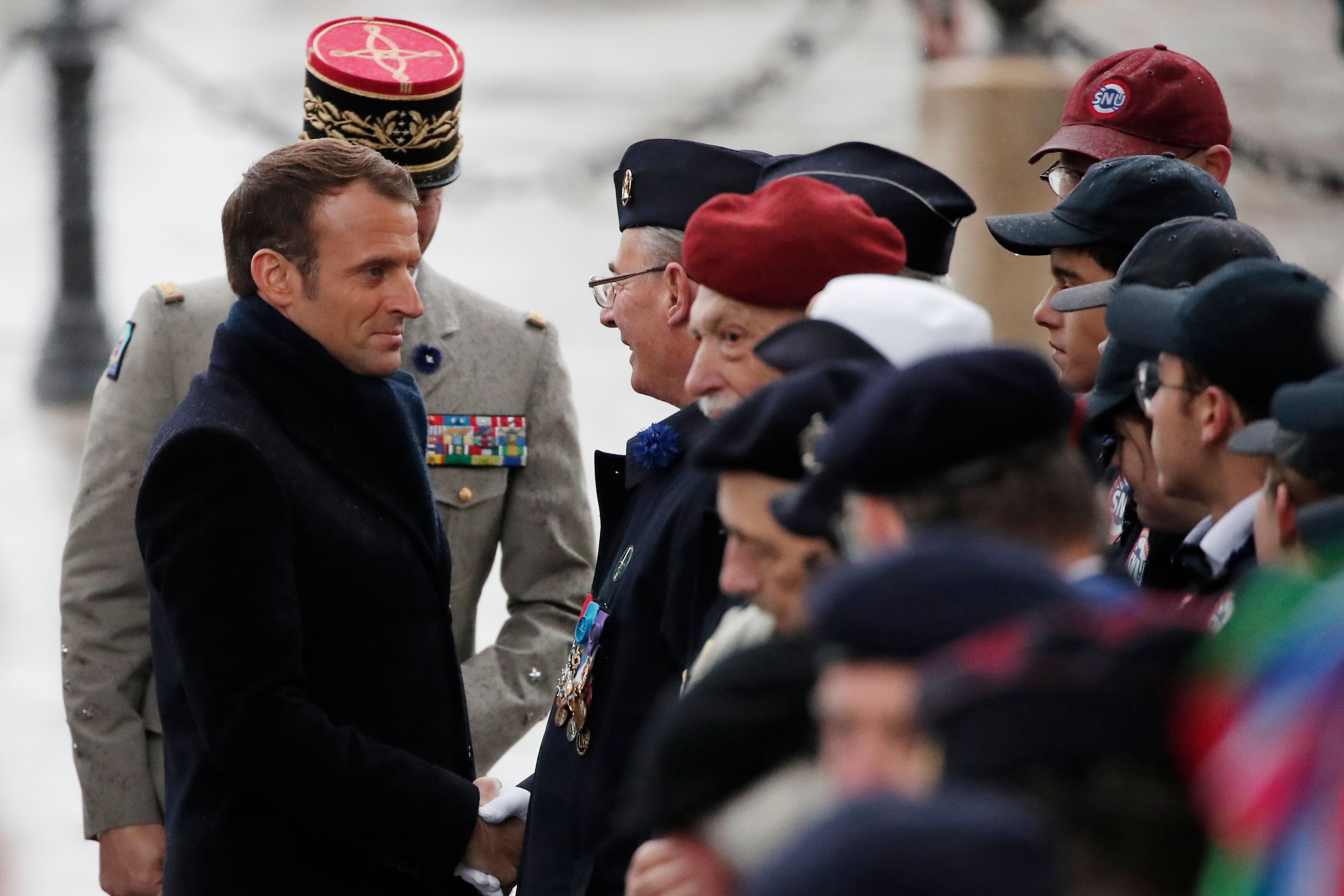 法国纪念一战停战日