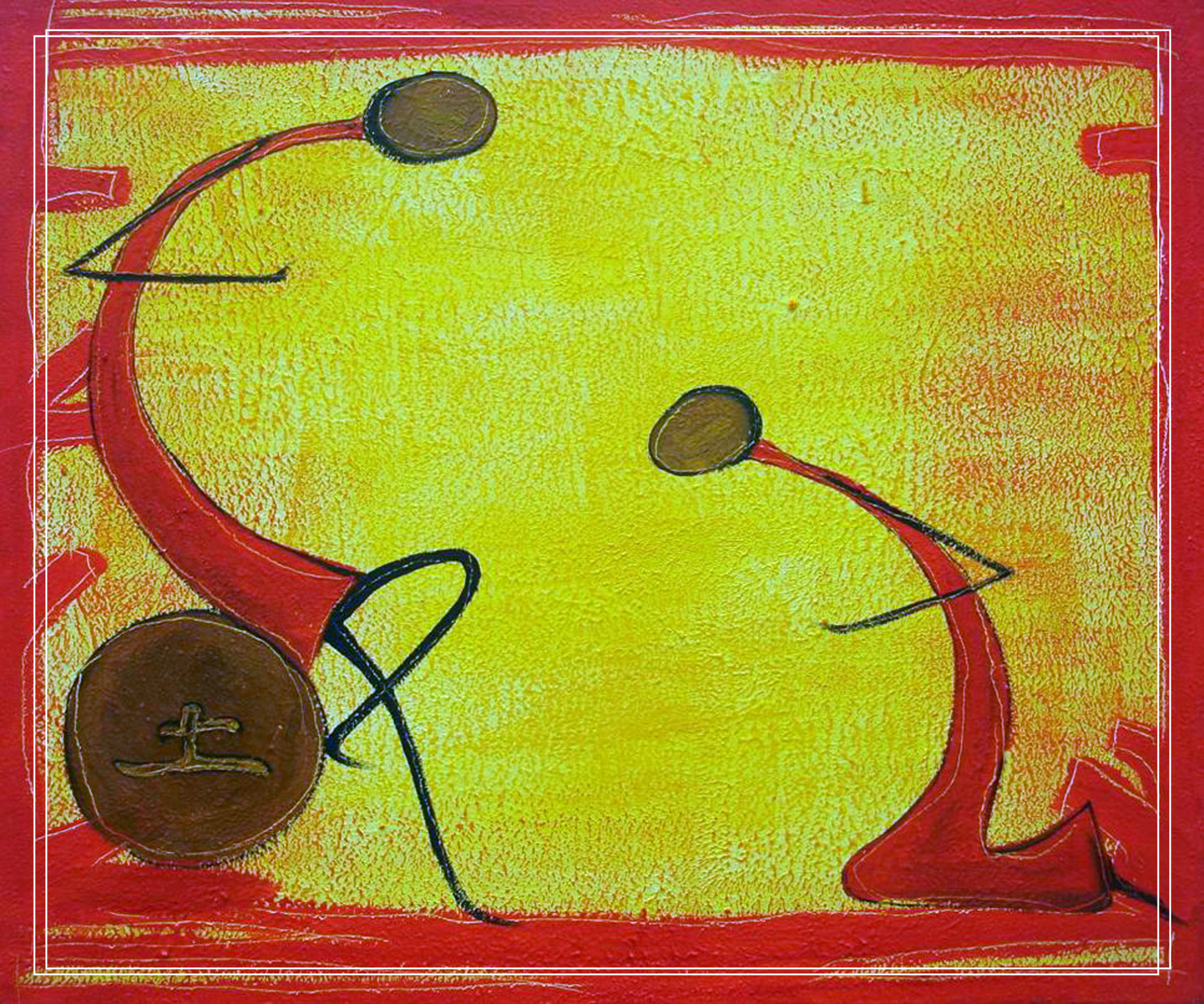 杂而不乱:暖色系抽象风高清名画图集