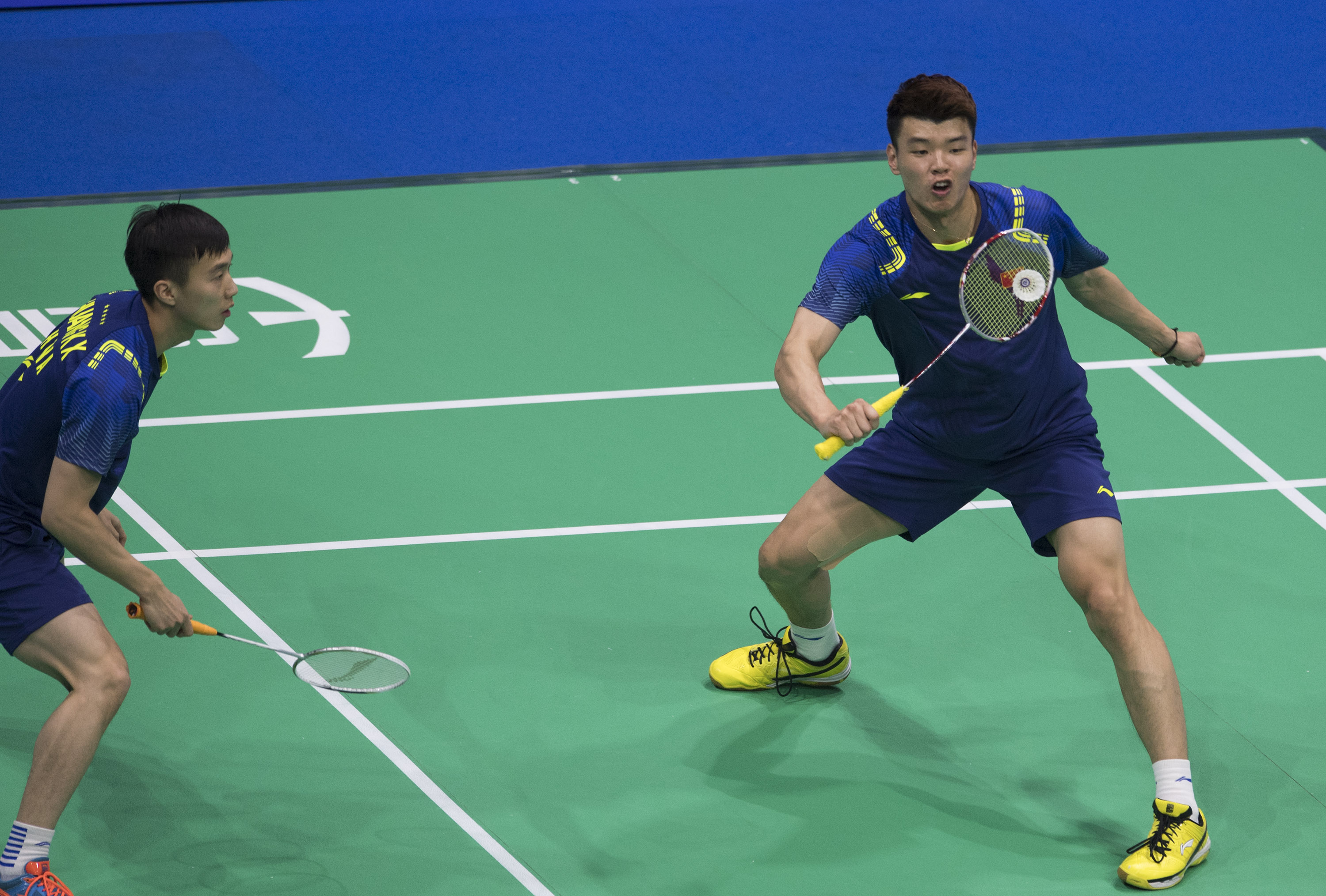羽毛球——亚锦赛:黄凯祥/王懿律晋级四强(3)