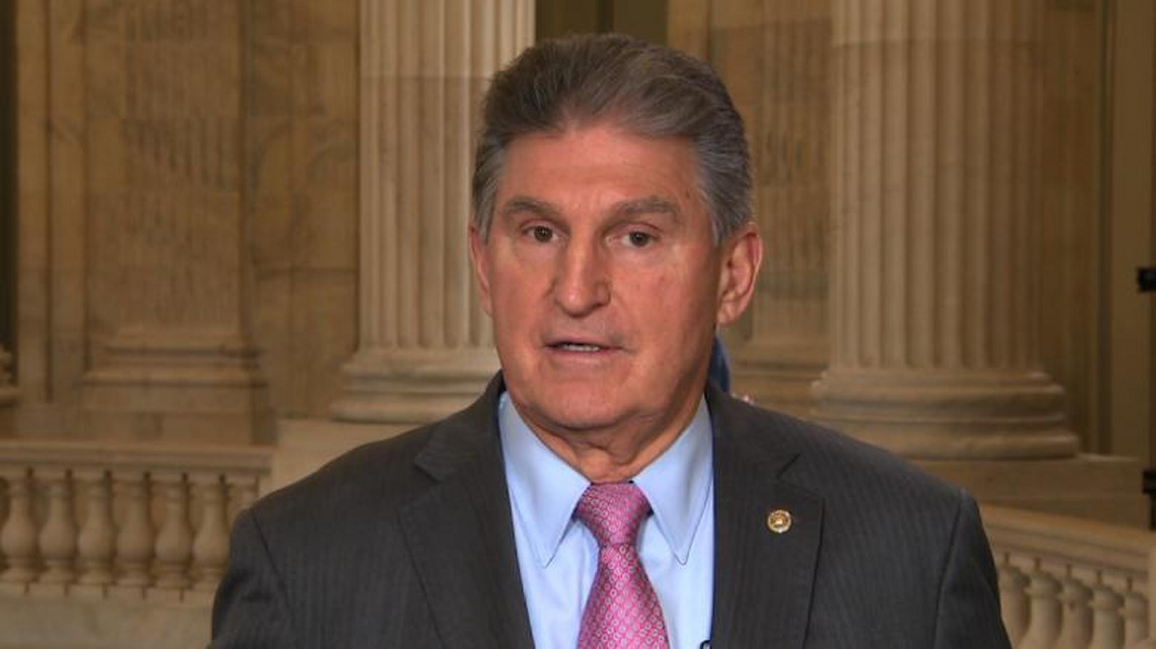 双语新闻学英语 这是美国的参议员乔·曼钦(senator joe manchin)