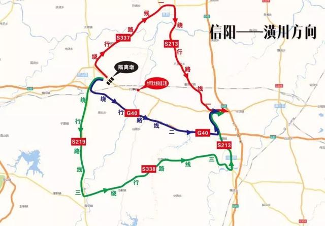 新312国道路线图罗山图片