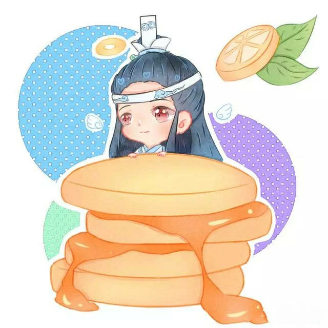 魔道祖师甜品壁纸,不能贪心只能拿走一个哦
