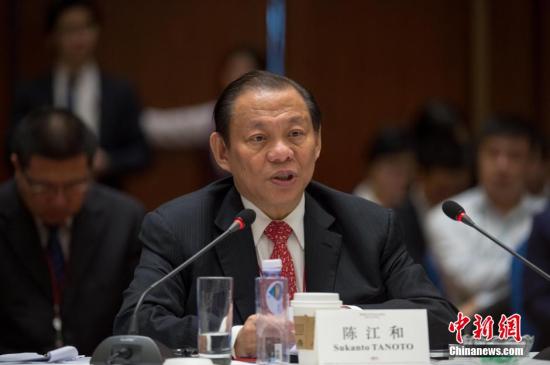 陈江和:紧跟改革开放步伐,继续扩大在华投资