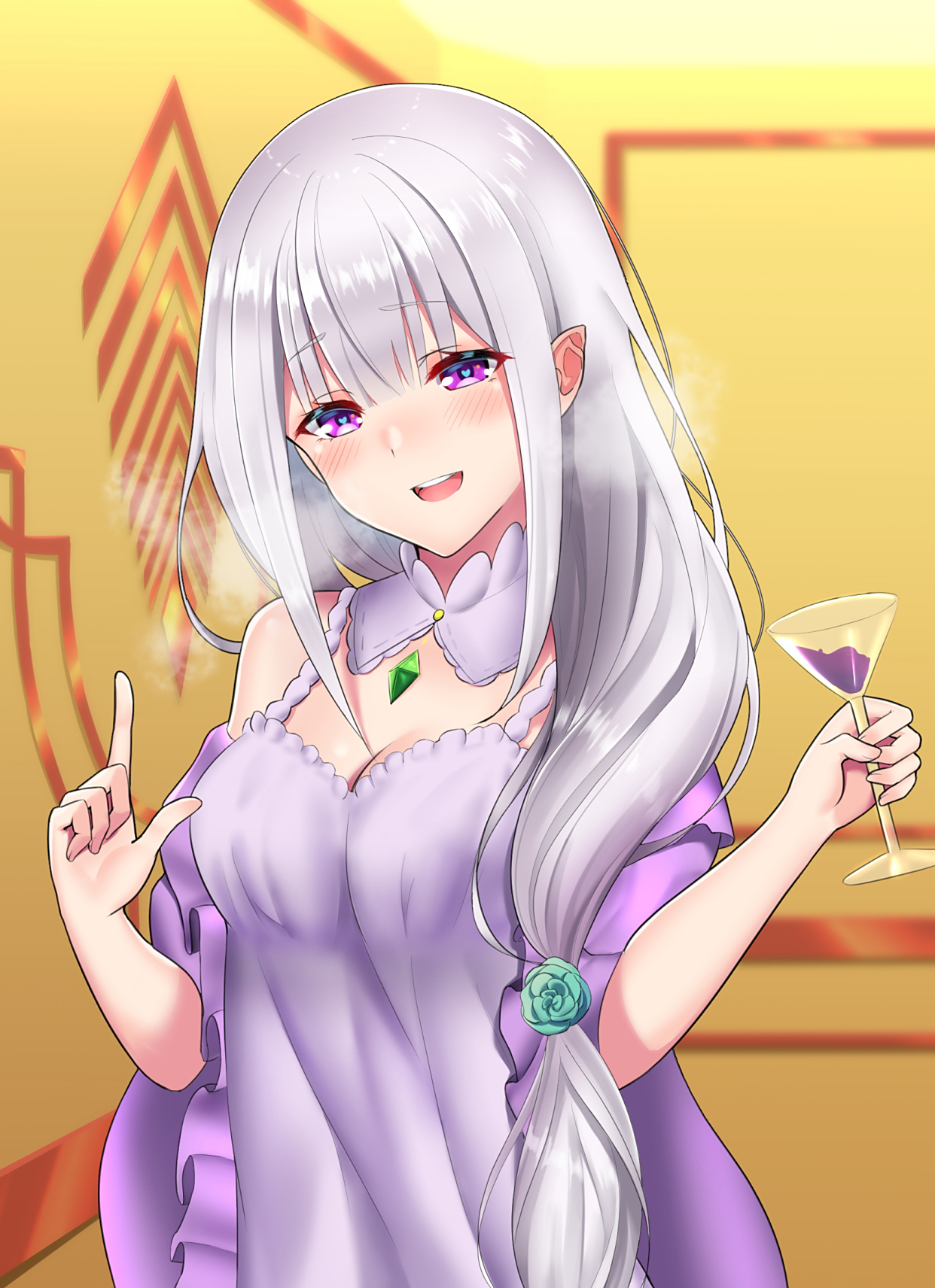 动漫壁纸:《从零开始的异世界生活》艾米莉亚~特辑-续