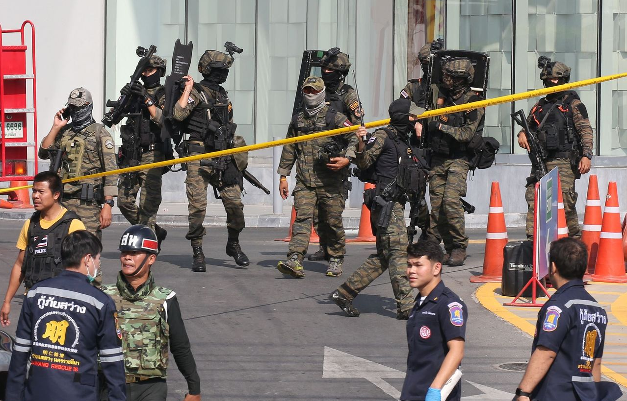 泰国反恐特种部队图片