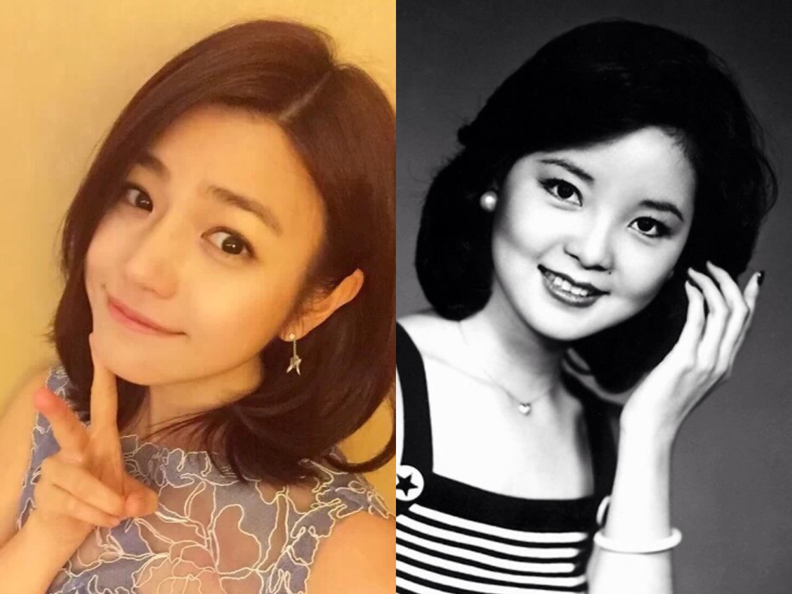 网传陈妍希要出演邓丽君,网友表示外形上也蛮契合呢