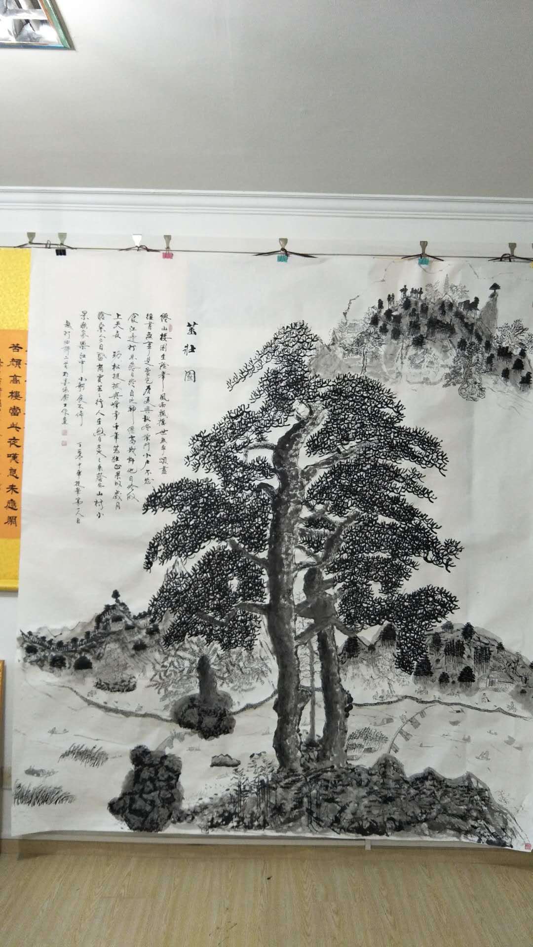 墨缘斋主张建忠书法,绘画双馨 作品深受大众喜爱