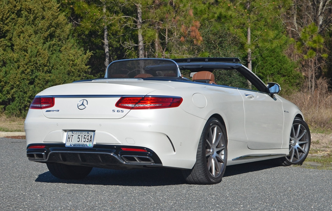 奔驰amg-s65测评,内部柔软奢华加速快的敞篷跑车