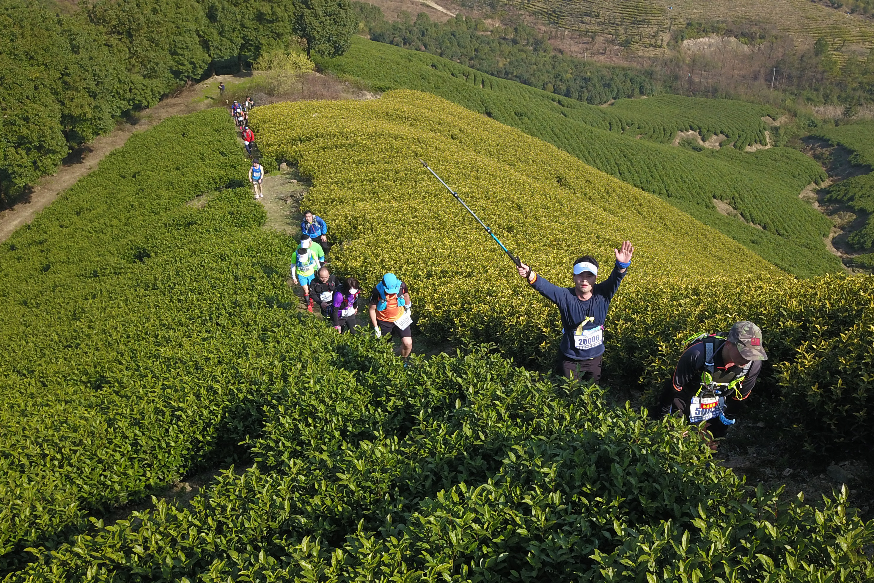 2019第三届西塞山越野赛在浙江湖州举行